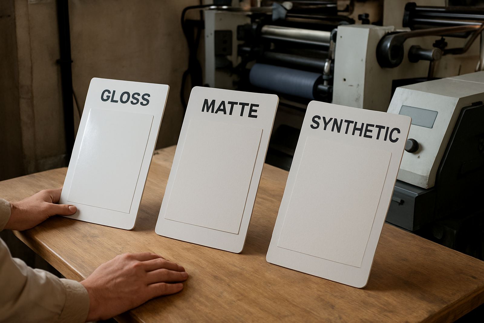 Label Stock Finishes