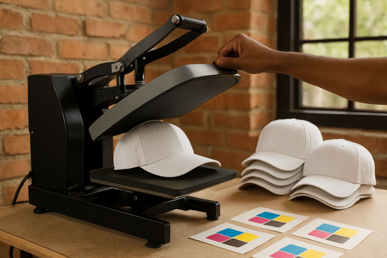 Cap Heat Press