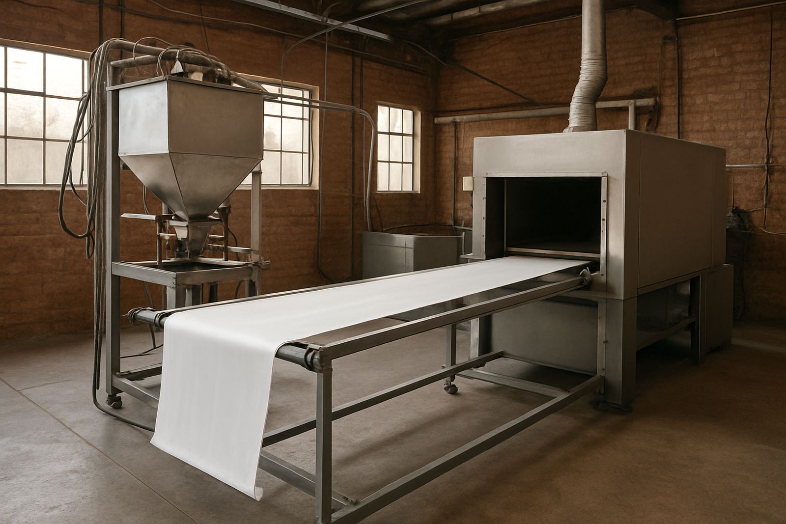 Inline Powder Shaker